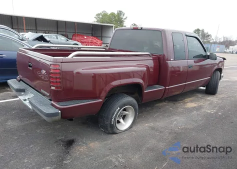 1998 GMC Sierra 1500 Sle Sportside z USA, uszkodzony, nr VIN 2GDEC19R3W1552900